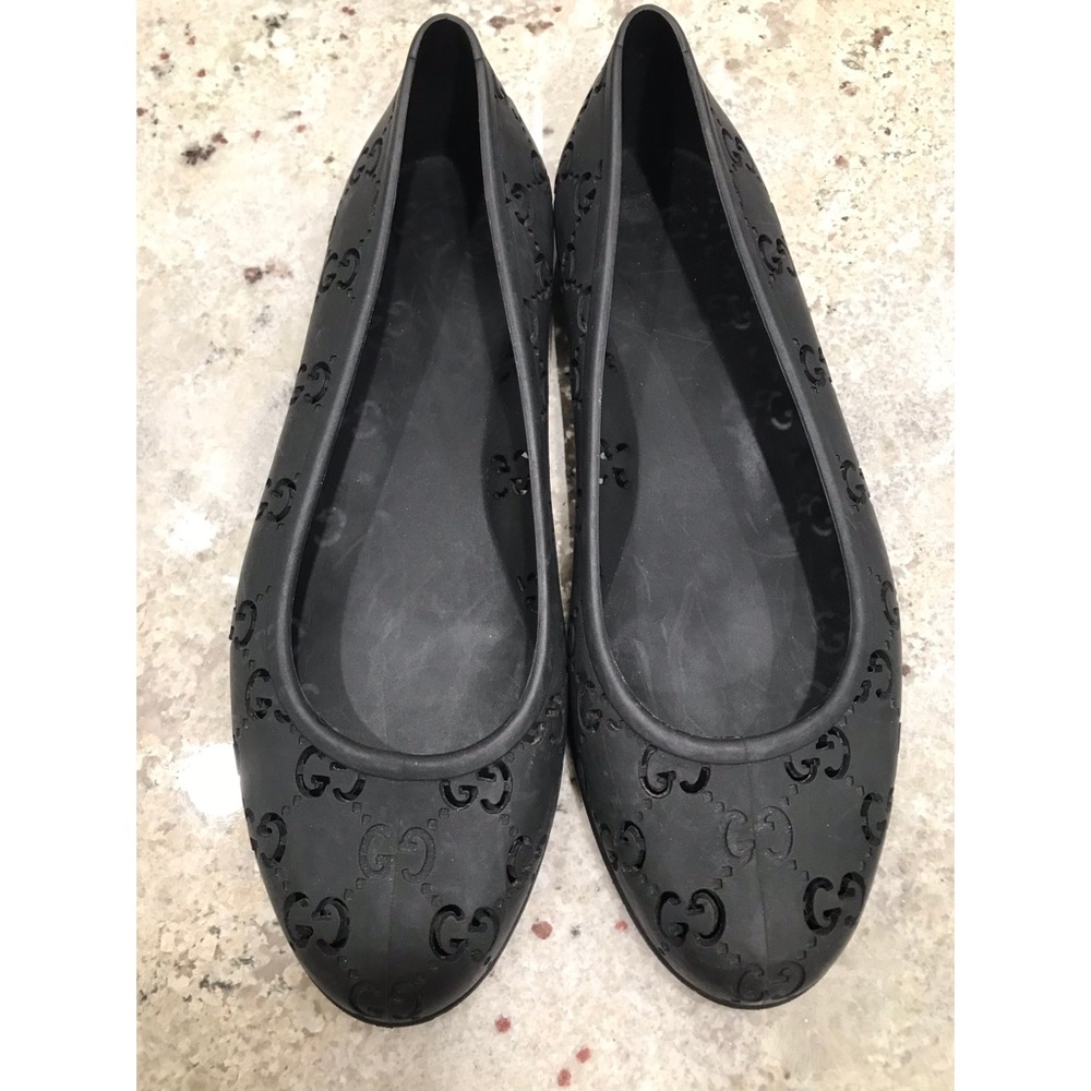 Gucci Jelly Ballet Flats